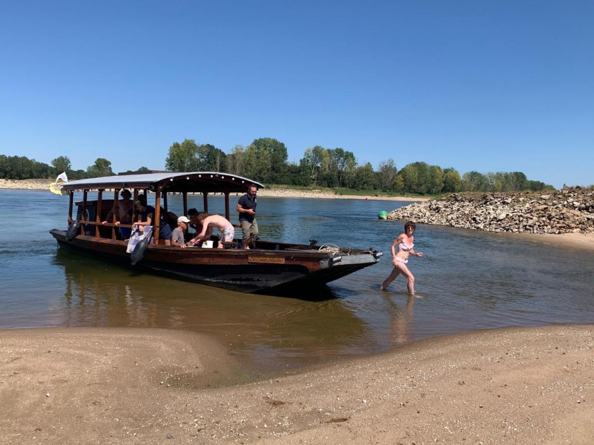 Maisons Au Bord De La Loire - Maison Paradis & Maison Bonheur Au 248 Riverside Le Fosse-Neuf Екстериор снимка